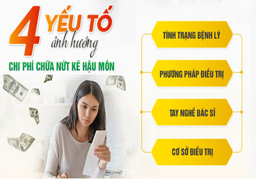 Chi phí điều trị nứt kẽ hậu môn còn phụ thuộc vào nhiều yếu tố